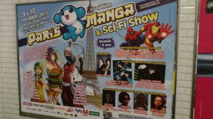 Poster Paris Manga 2013